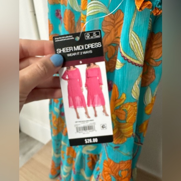 Sophia Vergara off the shoulder midi dress - Picture 4 of 10